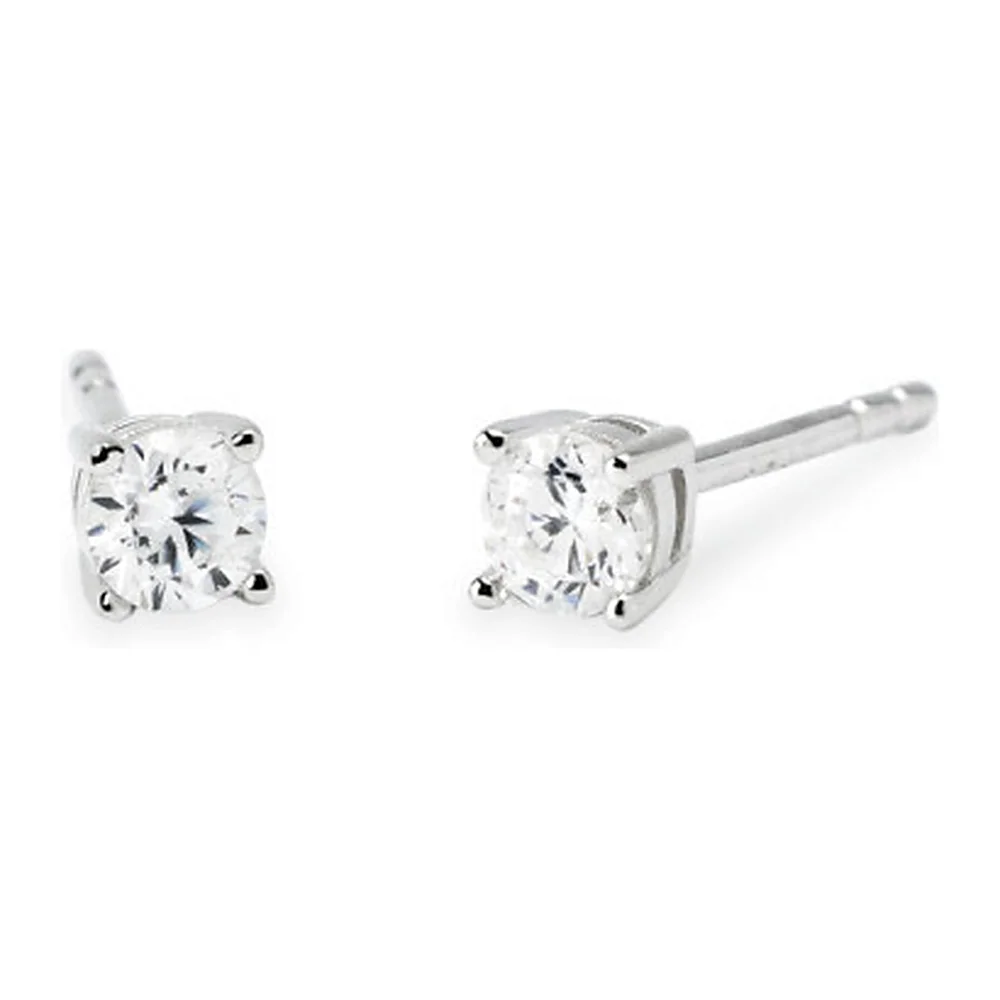 Orecchini Mabina My Diamond punto luce 4 griffe 0,36