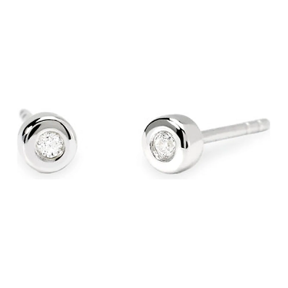 Orecchini Mabina My Diamond punto luce cipollina 0,05