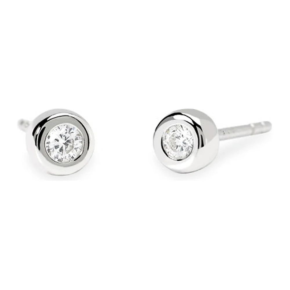 Orecchini Mabina My Diamond punto luce cipollina 0,11