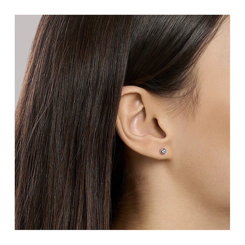 Orecchini Mabina My Diamond punto luce cipollina 0,11 — foto 2