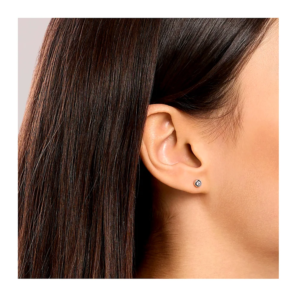 Orecchini Mabina My Diamond punto luce cipollina 0,11 — foto 3