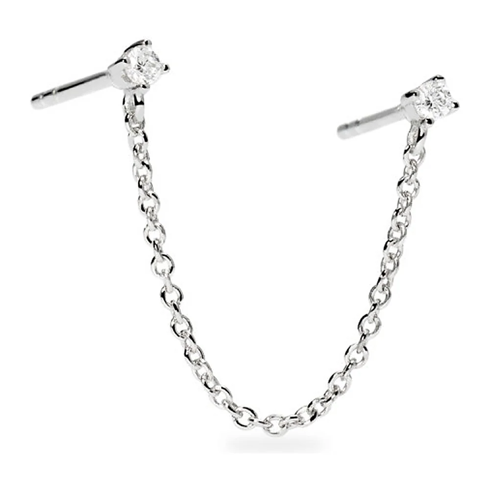 Orecchino Mabina My Diamond pendente canella 0,07