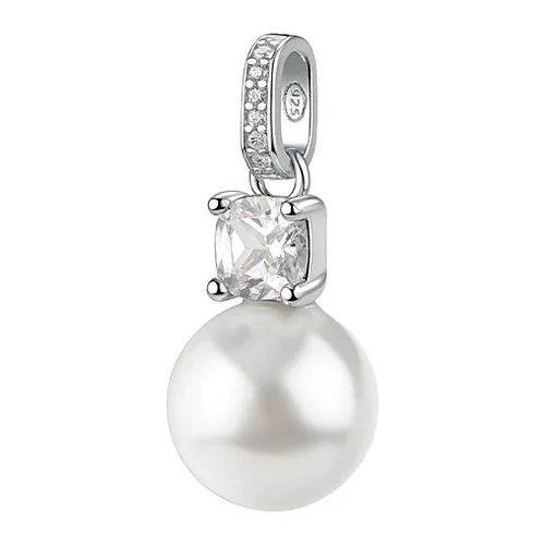 Charm Fancy zircone e perla