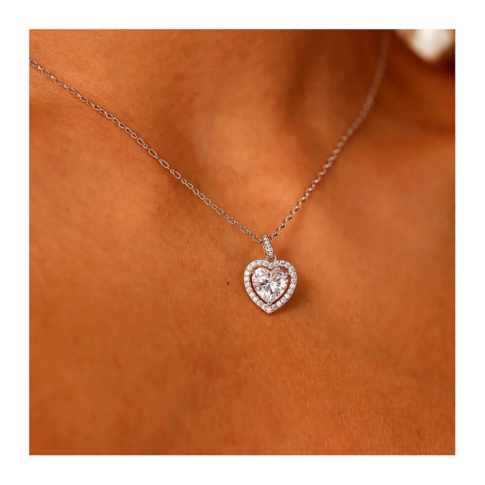 Charm Fancy cuore zirconi — foto 2