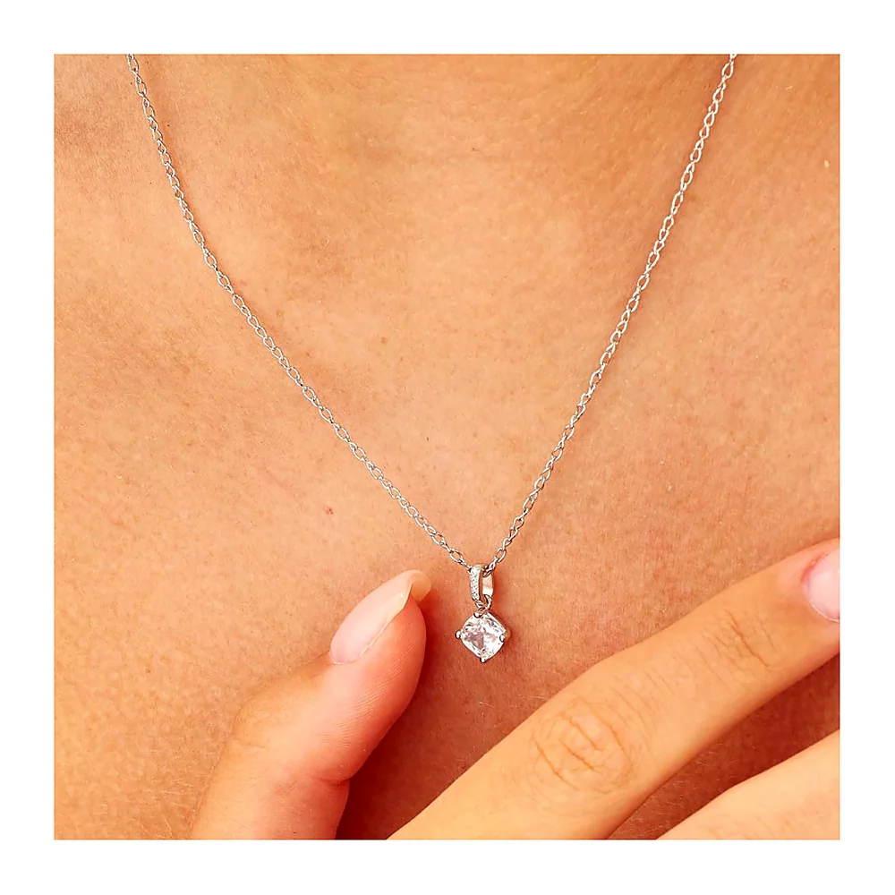 Charm Fancy punto luce zircone cushion — foto 3
