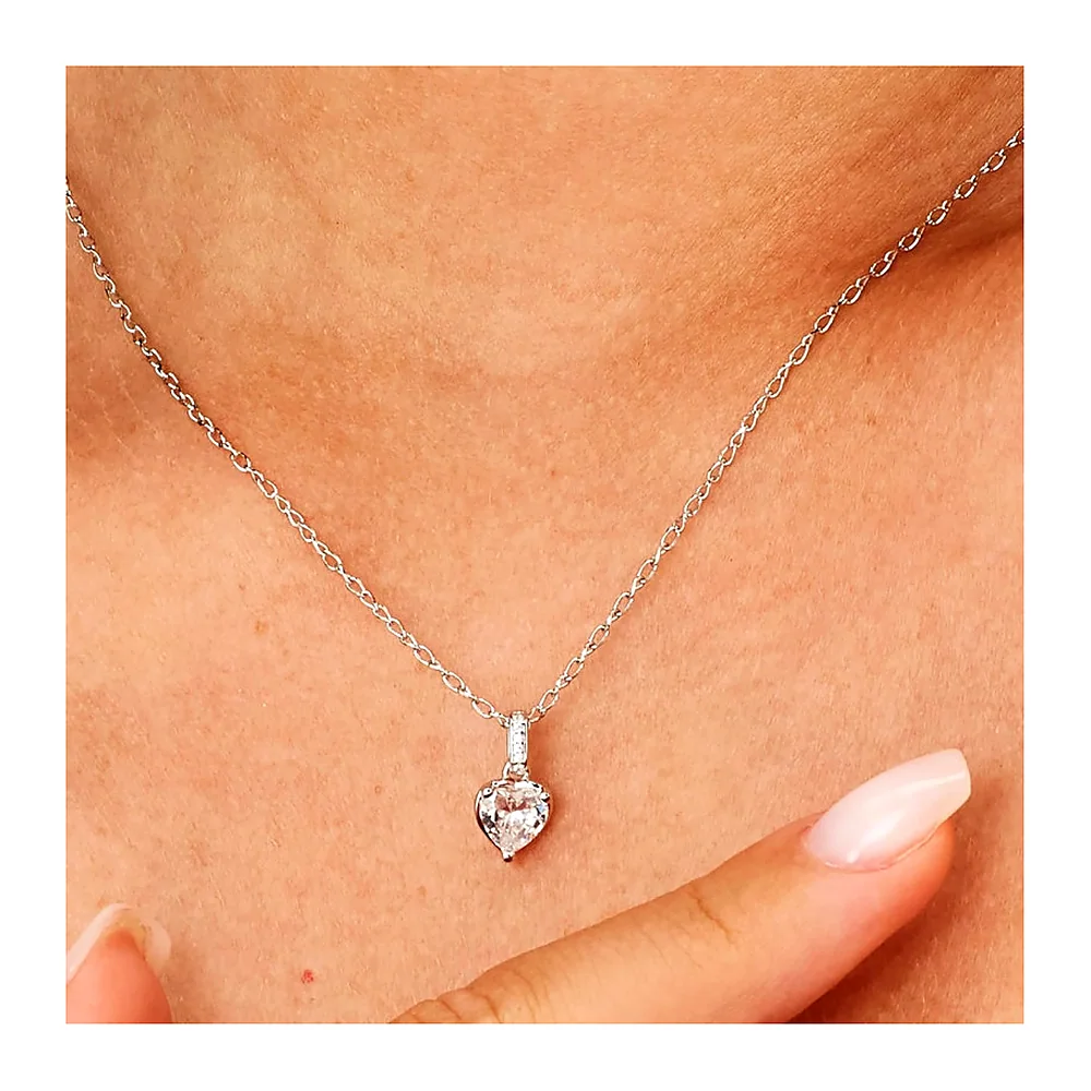 Charm Fancy cuore zircone — foto 2