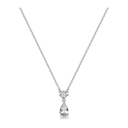 Girocollo Fancy maglia rolò zircone goccia