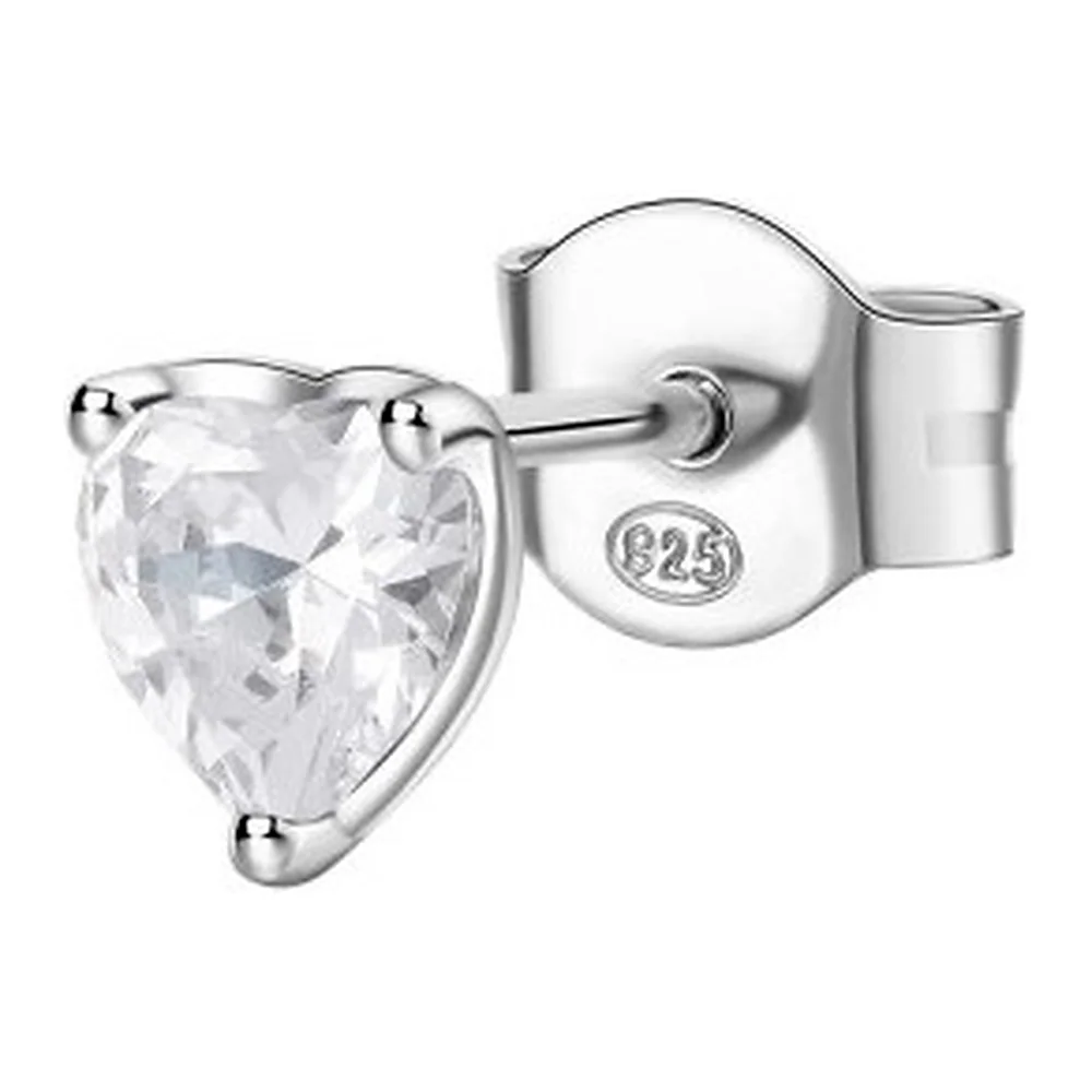 Orecchino Fancy punto luce zircone cuore