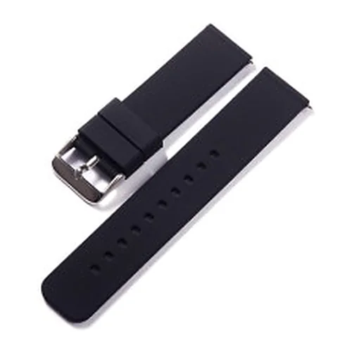 Cinturino 24mm silicone satinato