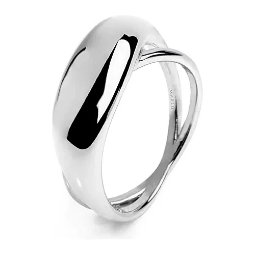 Anello Marlù fascia incrociata