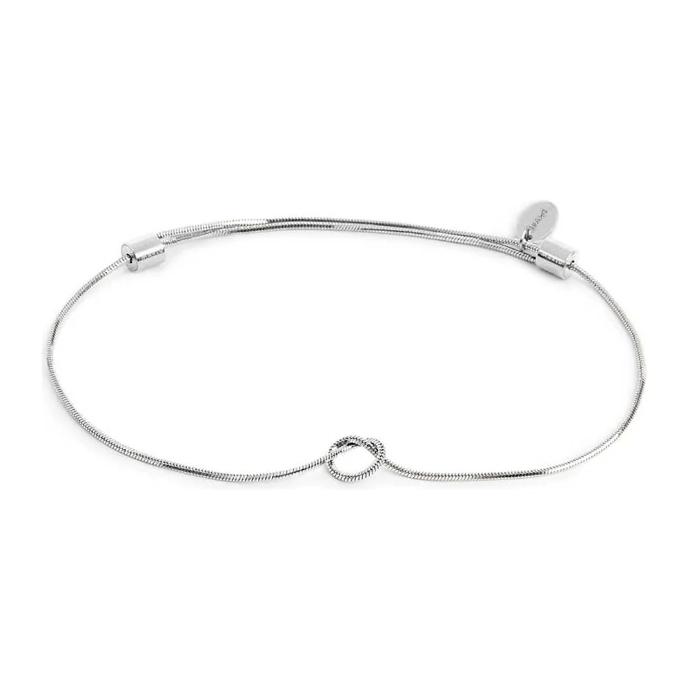 Bracciale Marlù maglia snake con nodo