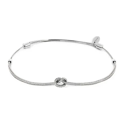 Bracciale Marlù maglia foxtail con nodo