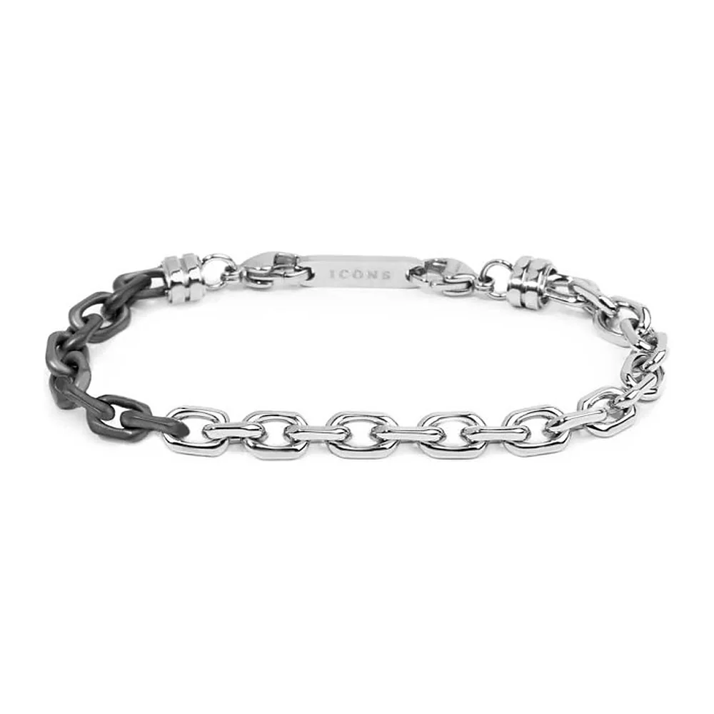Bracciale Marlù maglia ovale sfaccettata