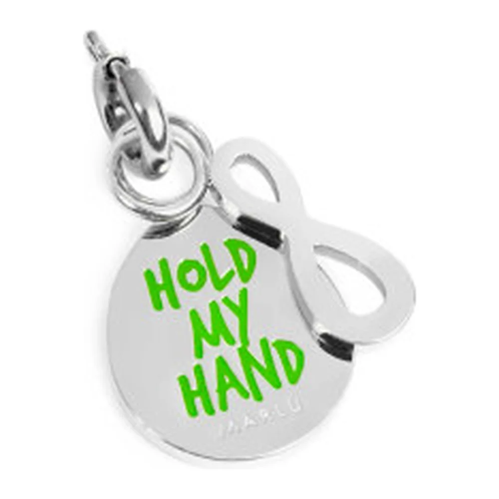 Charm Marlù love-tag hold my hand e infinito