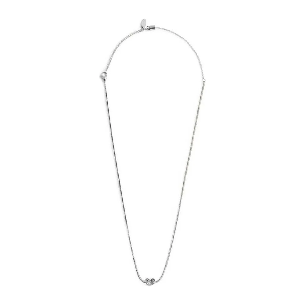 Collana Marlù maglia Knoted con nodo — foto 2