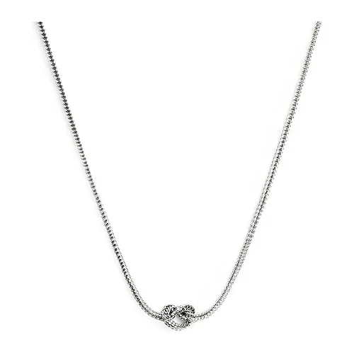 Collana Marlù maglia Knoted con nodo