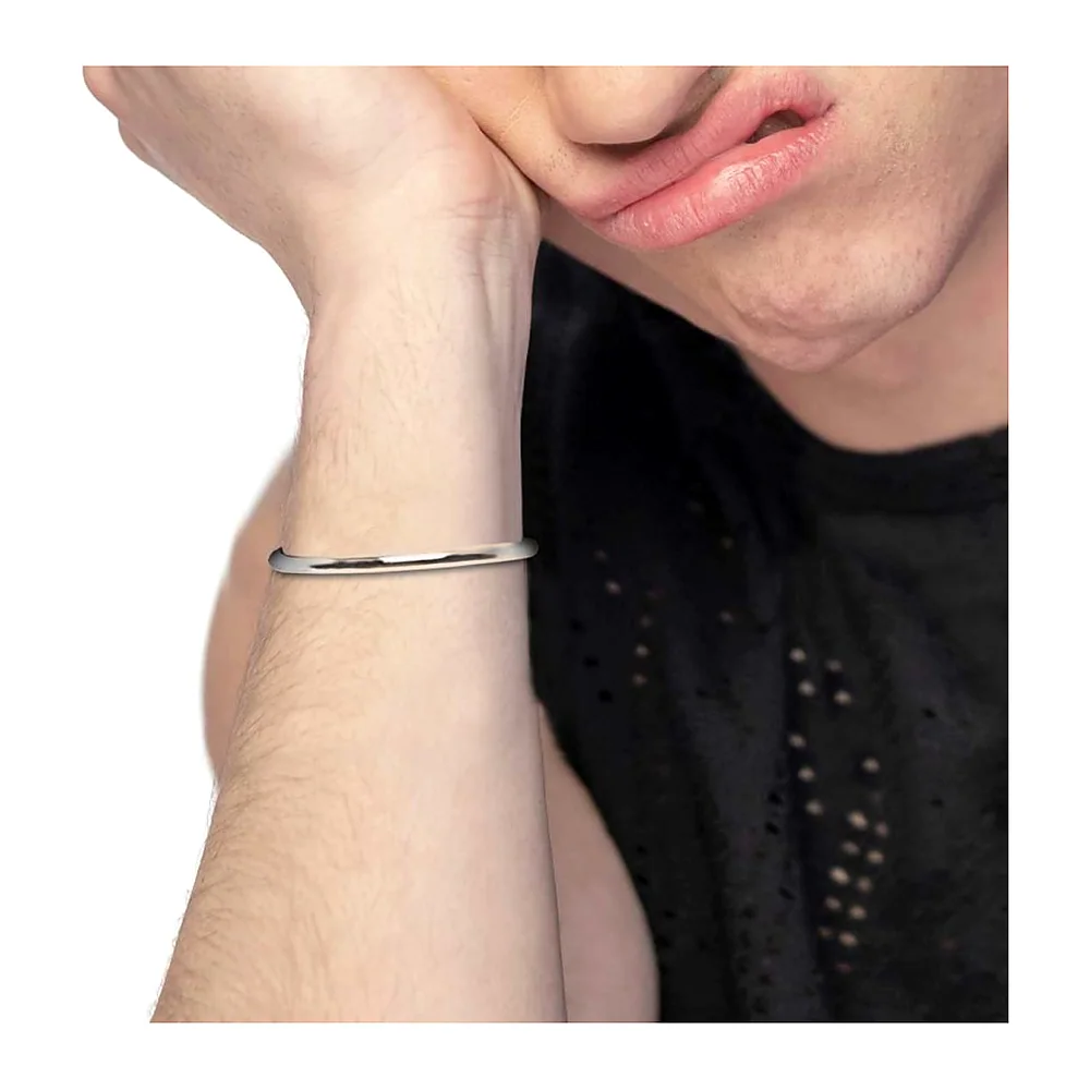 Bracciale Marlù rigido tubolare 4mm — foto 3
