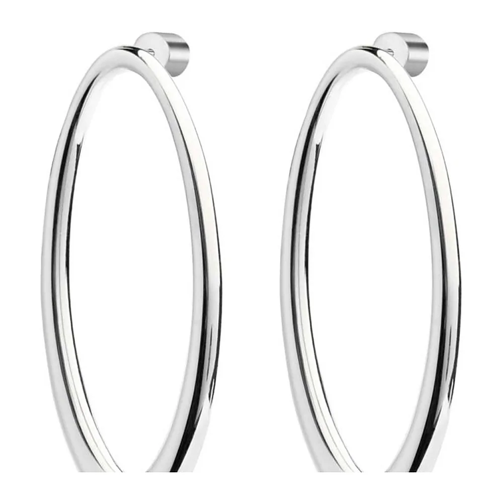 Orecchini Marlù con anello ovale — foto 3