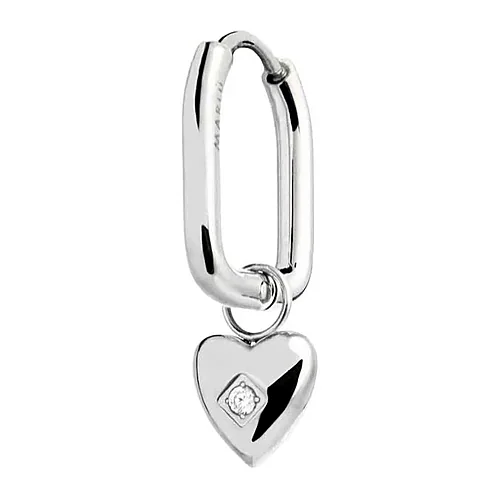 Orecchino Marlù ovale 17x12mm cuore