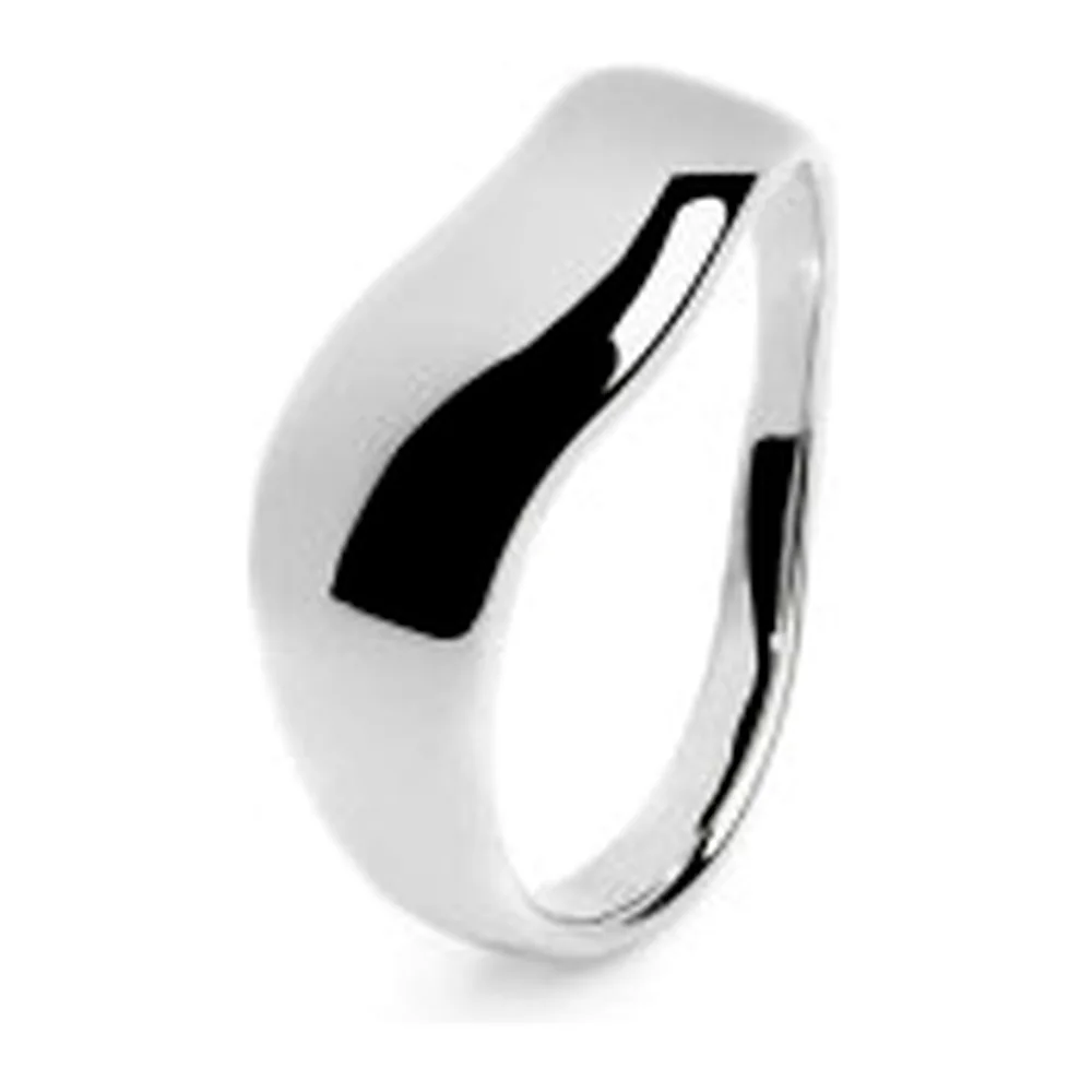 Anello Marlù fascia ondulata