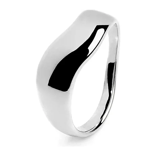 Anello Marlù fascia ondulata