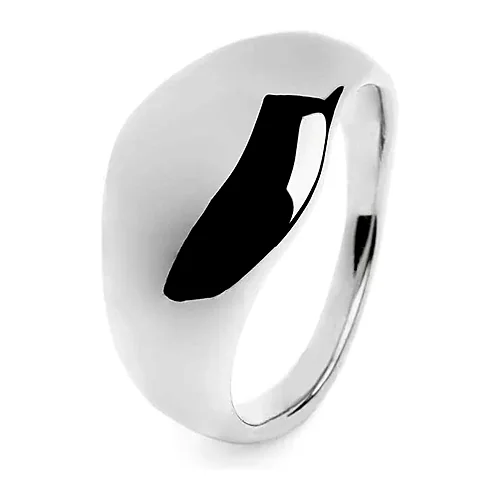 Anello Marlù fascia larga bombata