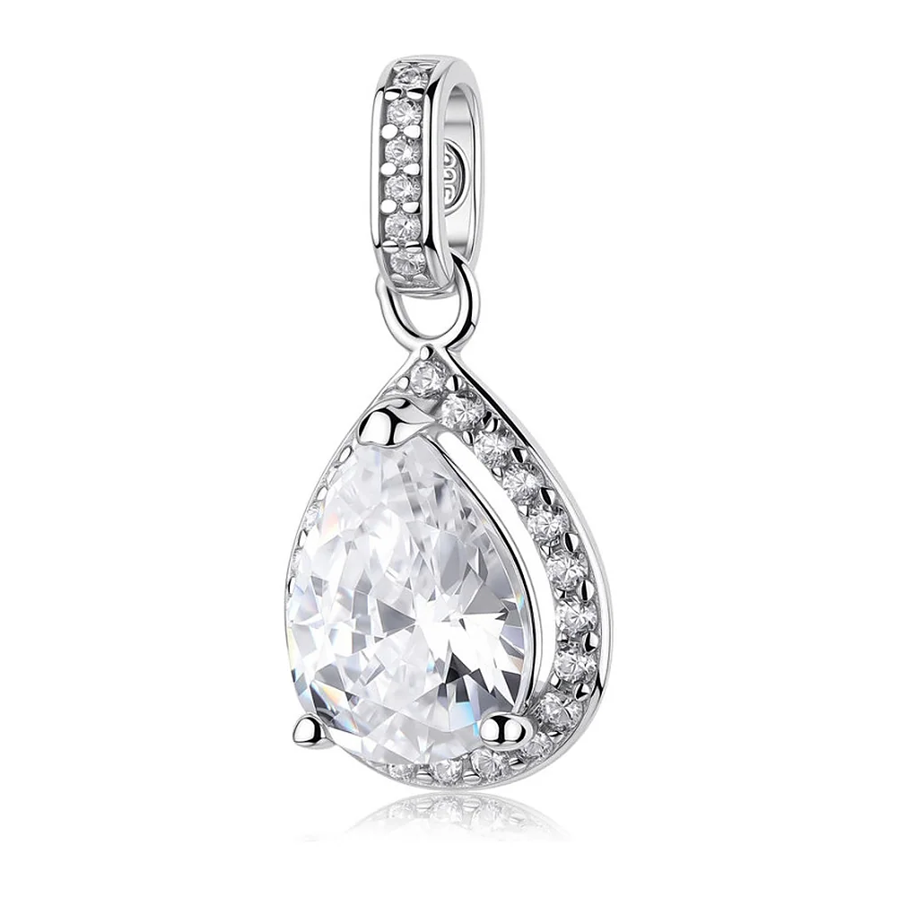 Charm Fancy goccia zirconi
