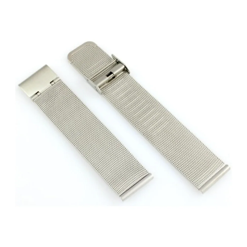 Bracciale 18mm acciaio maglia Milano