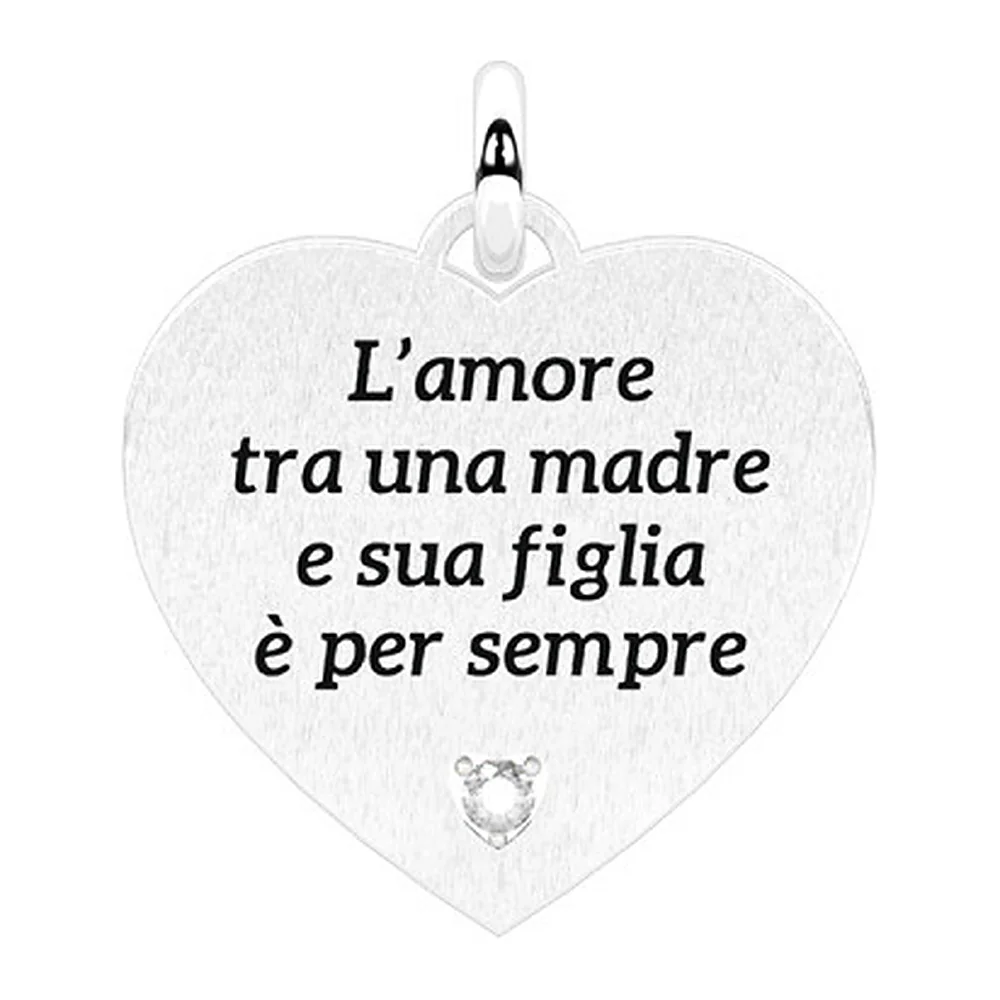 Charm Kidult Family mamma cuore 18mm