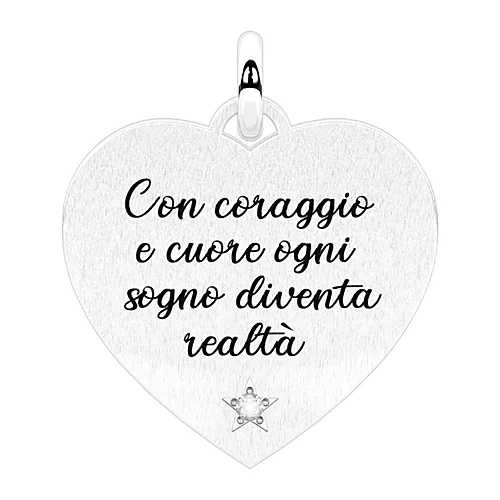 Charm Kidult Philosophy cuore 18mm