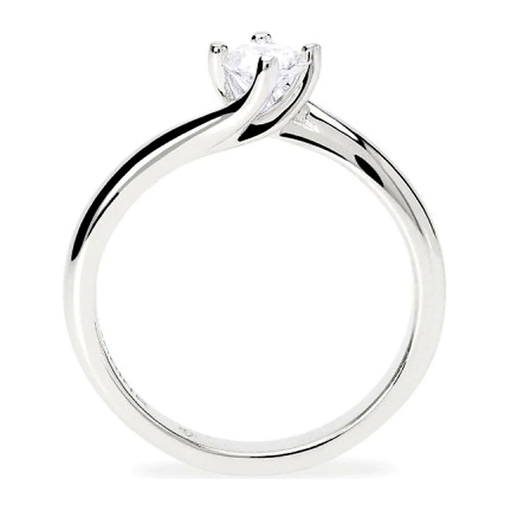 Anello Mabina My Diamond solitario valentino 4 griffe 0,33 — foto 2