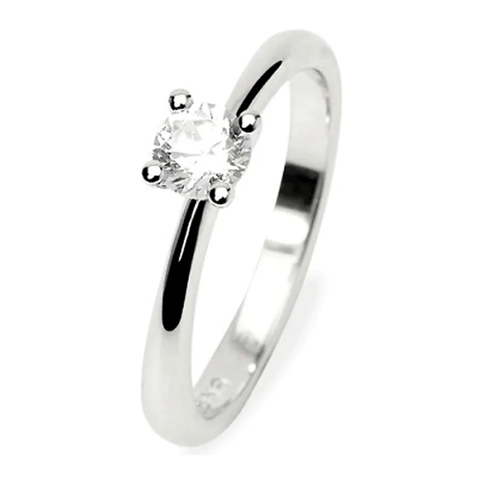 Anello Mabina My Diamond solitario 4 griffe 0,33