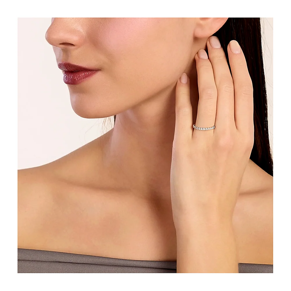 Anello Mabina My Diamond veretta 15 brillanti 0,27 — foto 3