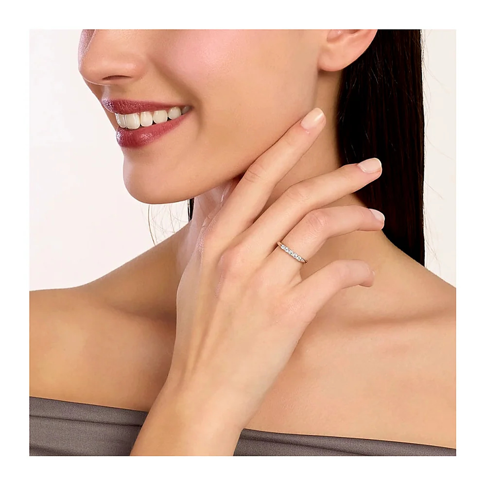 Anello Mabina My Diamond veretta 5 brillanti 0,25 — foto 4
