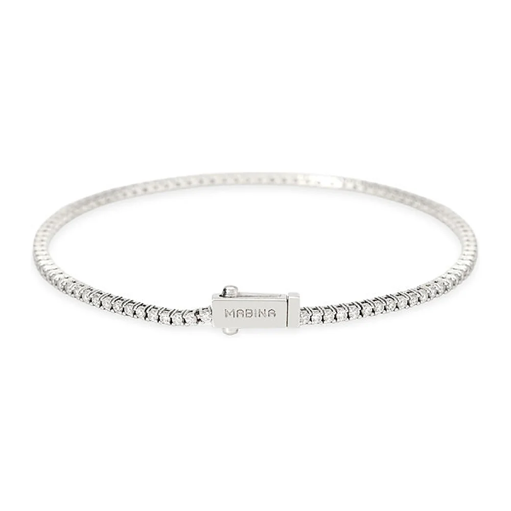 Bracciale Mabina My Diamond tennis 4 griffe 1,48