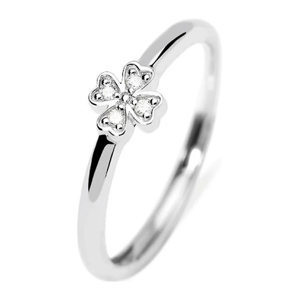 Anello Mabina My Diamond simbolo quadrifoglio — foto 2