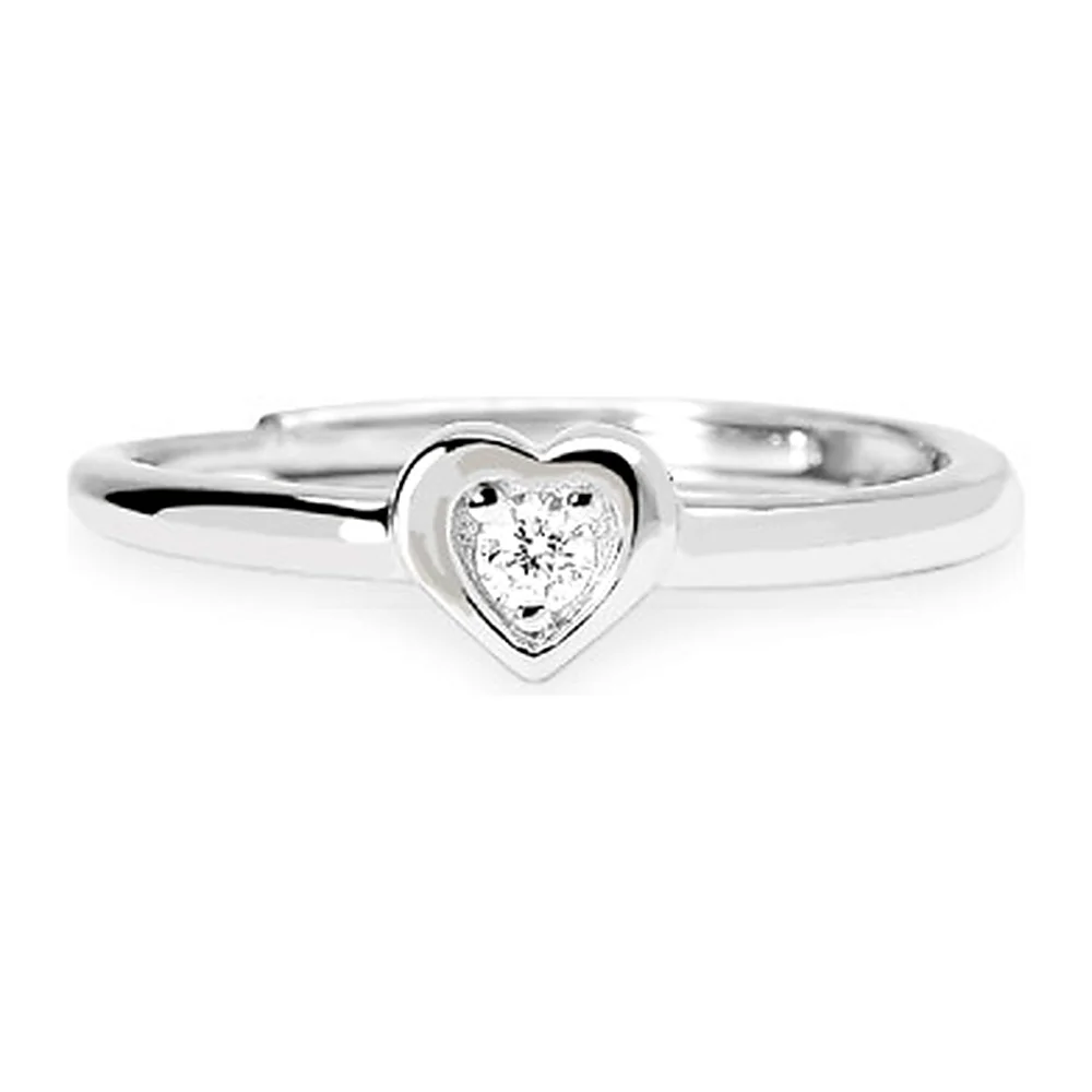 Anello Mabina My Diamond simbolo cuore