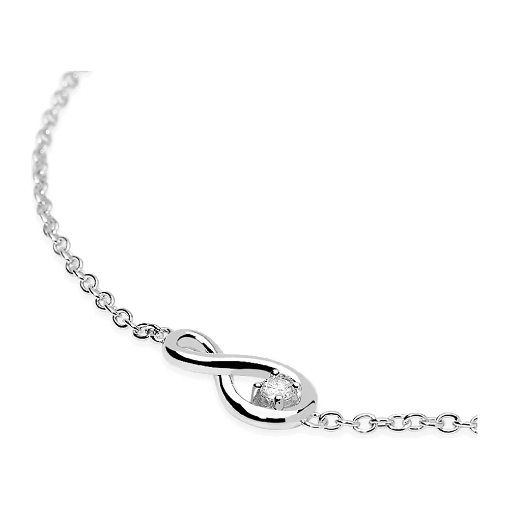 Bracciale Mabina My Diamond simbolo infinito — foto 3