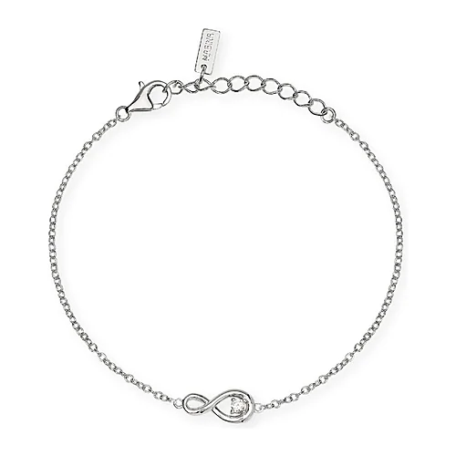 Bracciale Mabina My Diamond simbolo infinito
