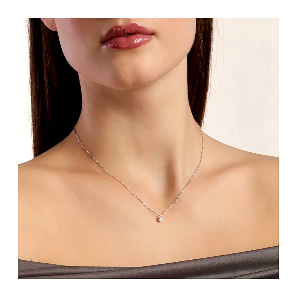 Girocollo Mabina My Diamond punto luce 4 griffe 0,25 — foto 3