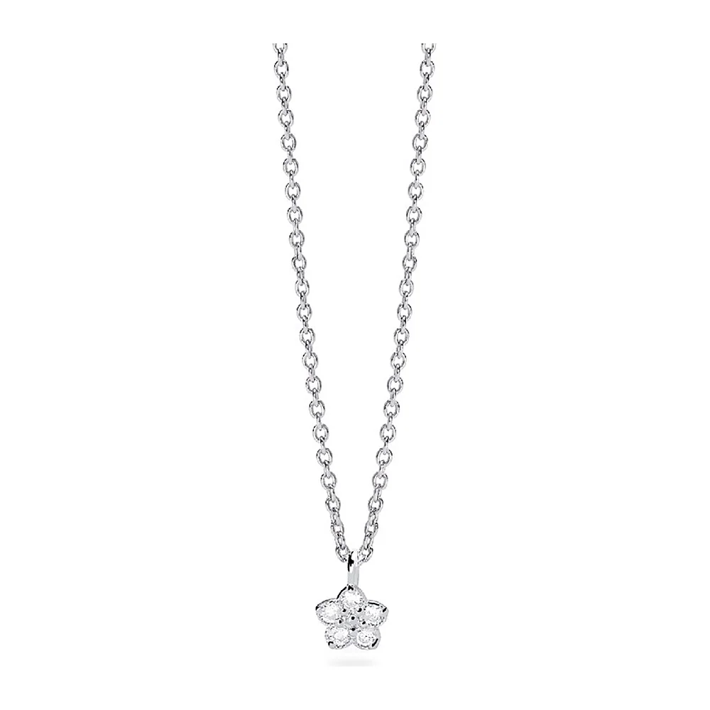 Girocollo Mabina My Diamond simbolo fiore