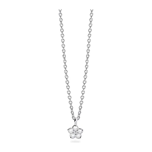 Girocollo Mabina My Diamond simbolo fiore