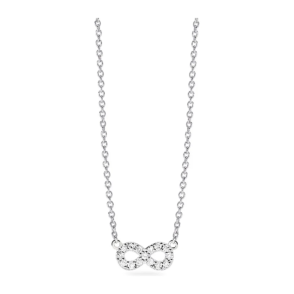 Girocollo Mabina My Diamond simbolo infinito