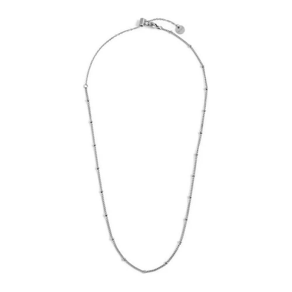 Collana Marlù 44cm maglia con sfere