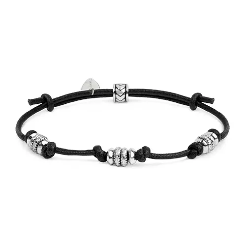Bracciale Marlù cordino e rondelle