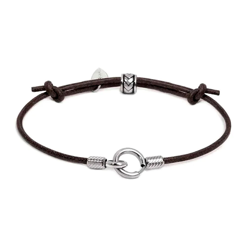 Bracciale Marlù cordino e anello