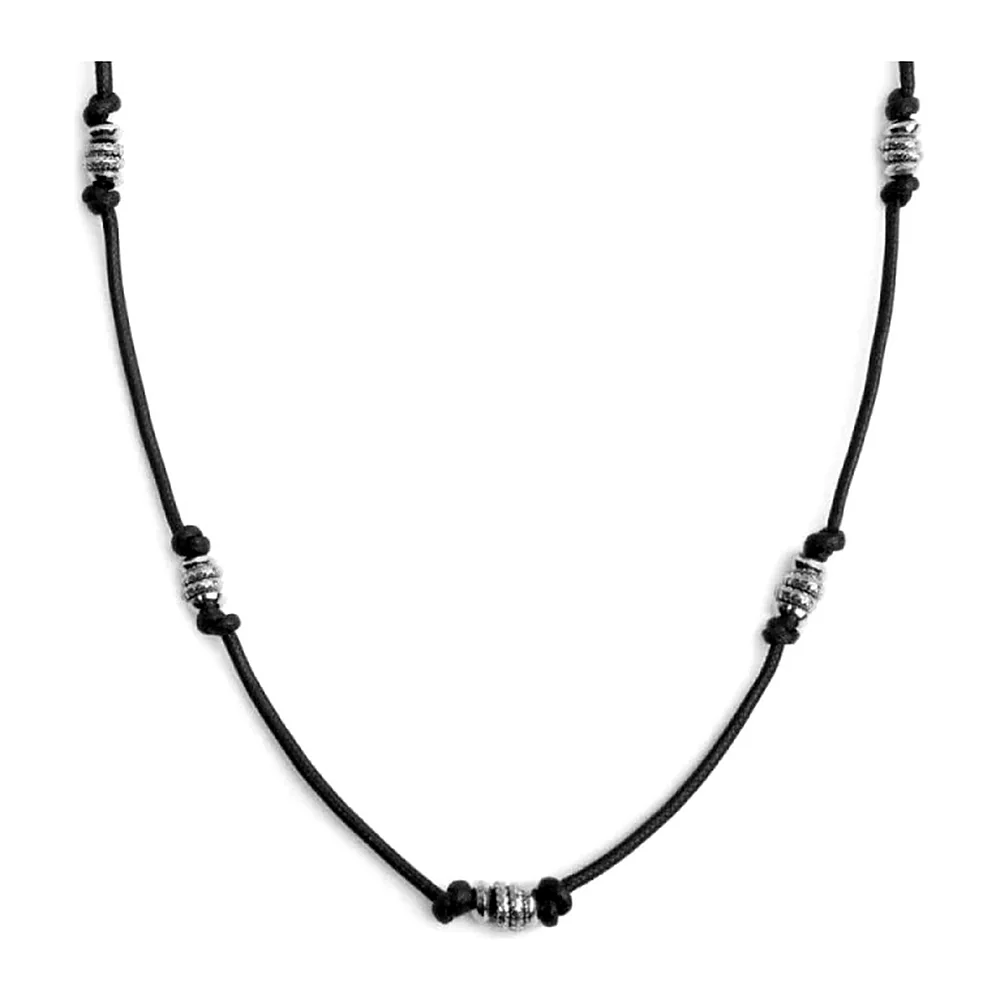 Collana Marlù cordino e rondelle