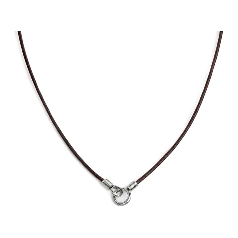Collana Marlù 78cm cordino anello