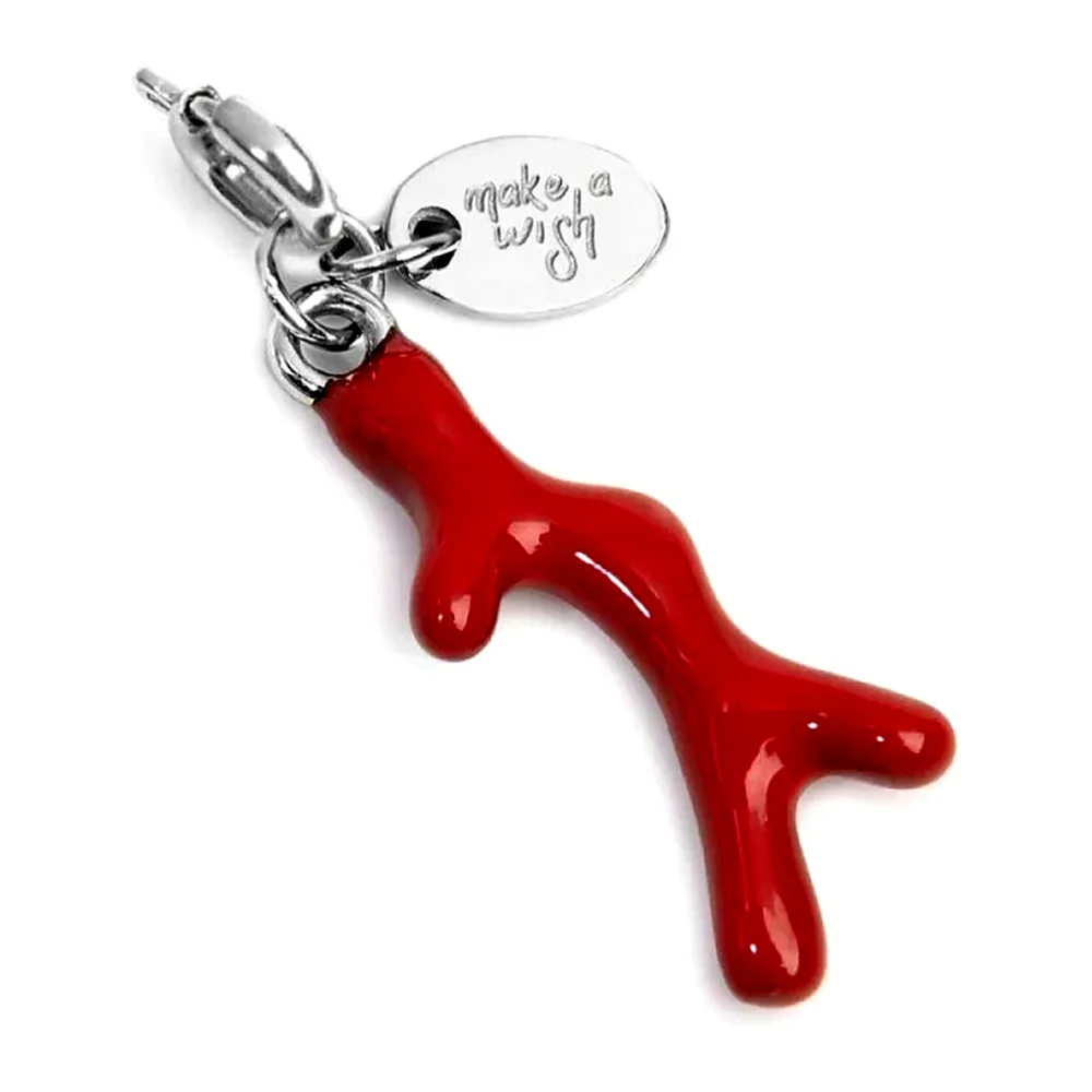 Charm Marlù Symbols summer corallo 19mm