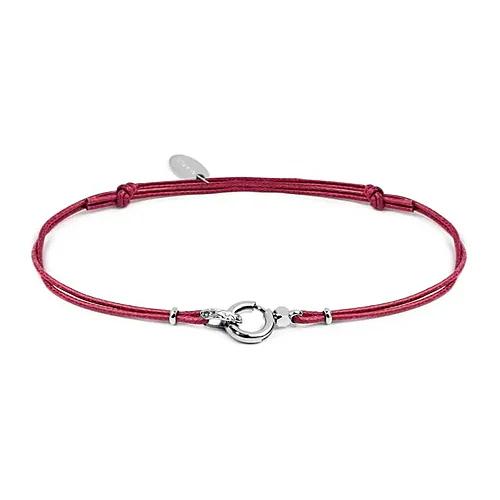 Bracciale Marlù cordino con moschettone anello